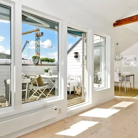 Large Loft - Private Rooftop Terrace - Old Town Όσλο